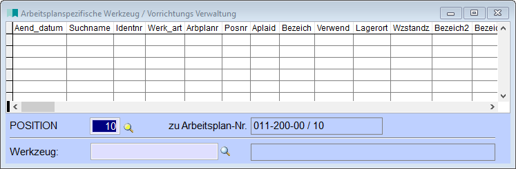 ArbeitsplanspezifischeWerkzeuge