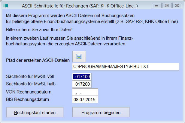 ASCIISchnittstelleRechnungen