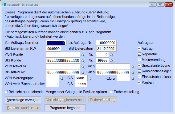 AutomatikBereitstellung