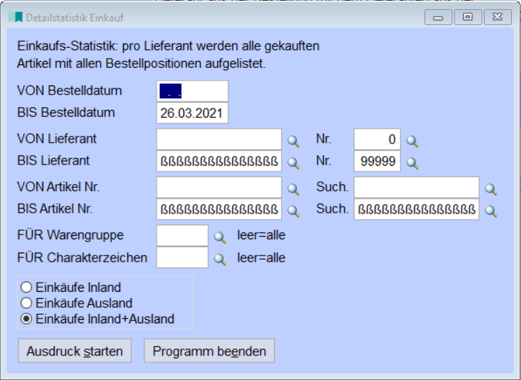 DateilstatistikEinkauf