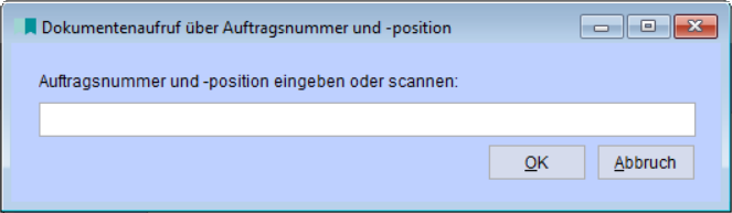 DokumentenaufrufAuftrag