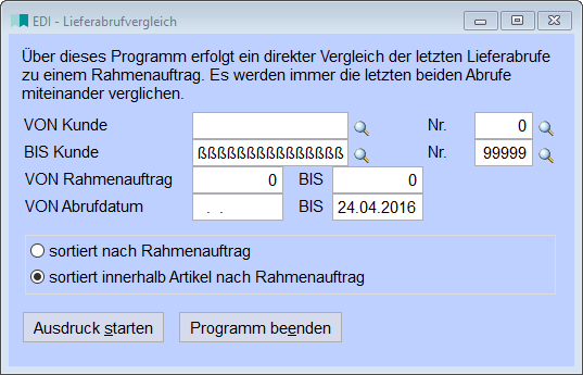 EDILieferabrufvergleich