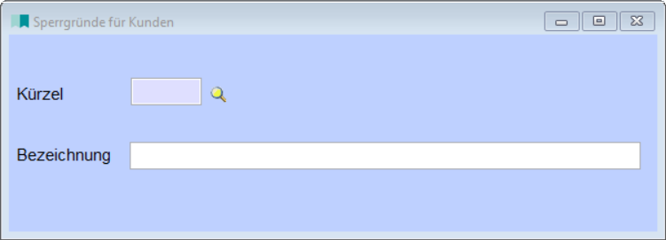 Sperrgründe für Kunden