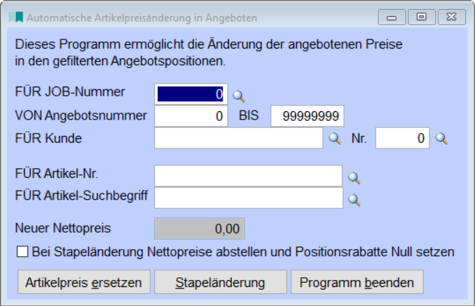 AutomatischeArtikelpreisänderungAngeboten
