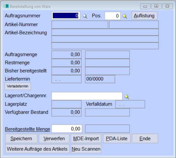 Bereitstellung VonWare