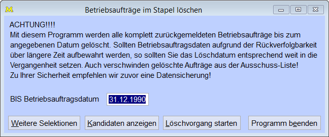 BetriebsaufträgeStapelLöschen