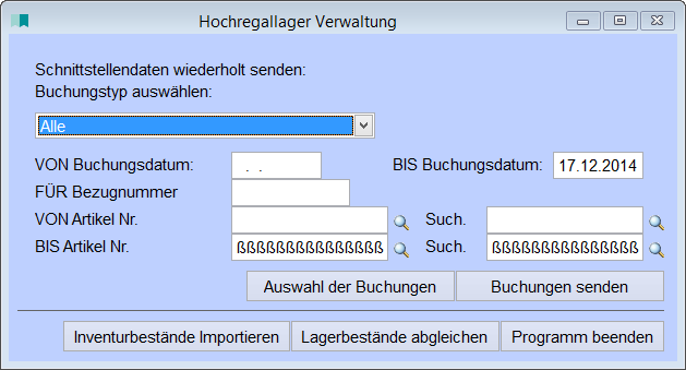 HochregallaerVerwaltung