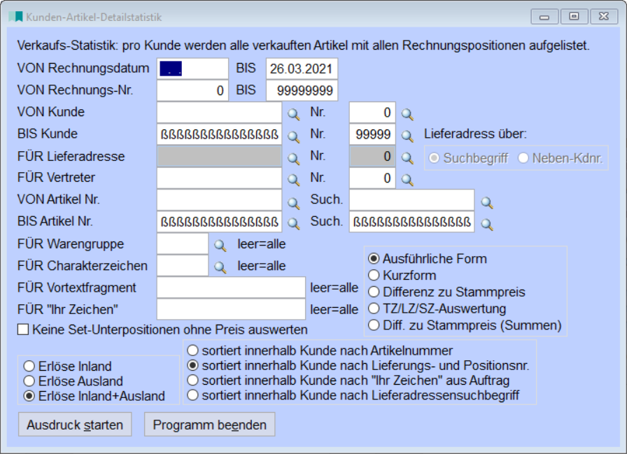 KundenArtikelDetailstatistik