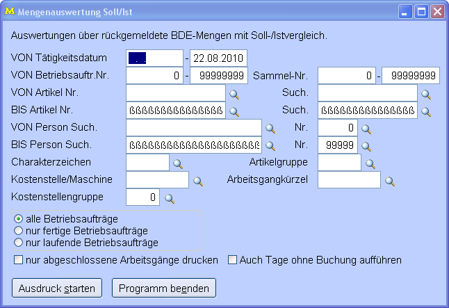 MengenauswertungSollIst