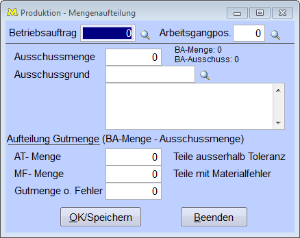 ProfuktionMengenaufteilung