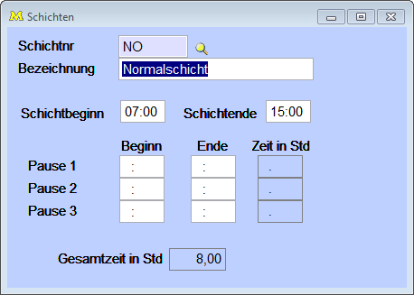 SchichtenNormalschicht