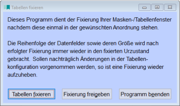 TabellenFixieren