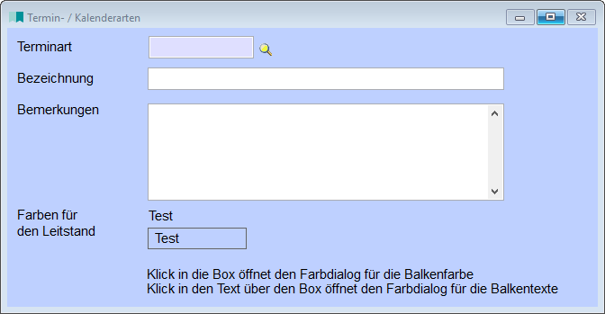 TerminKalenderarten